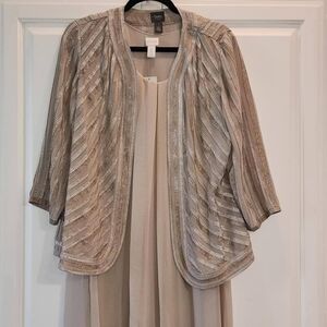 Elegant Beige Women's Sweater